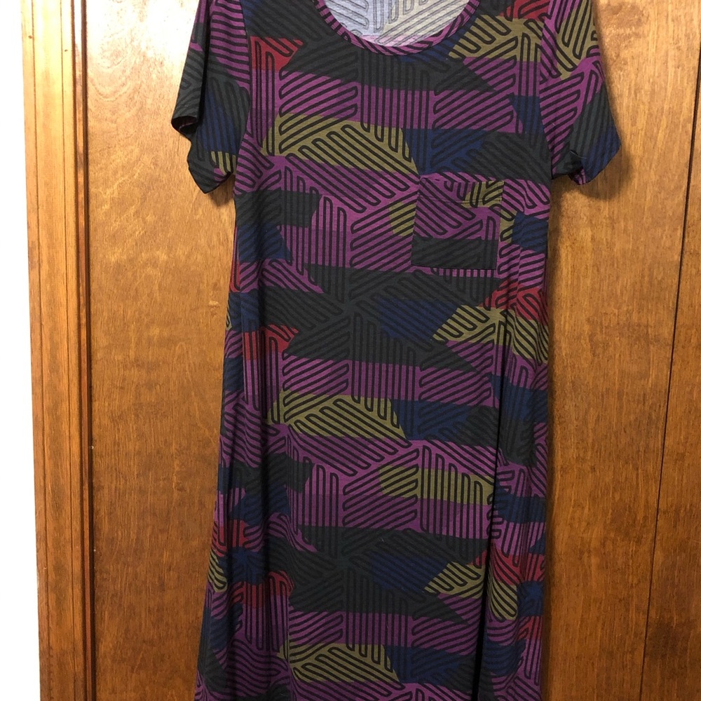 LuLaRoe- Summer short sleeved summer dress